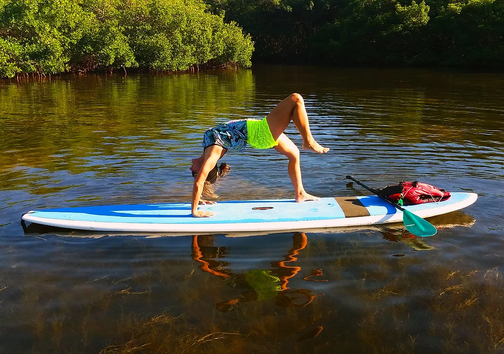 Paddleboard Yoga things to do in anna maria island