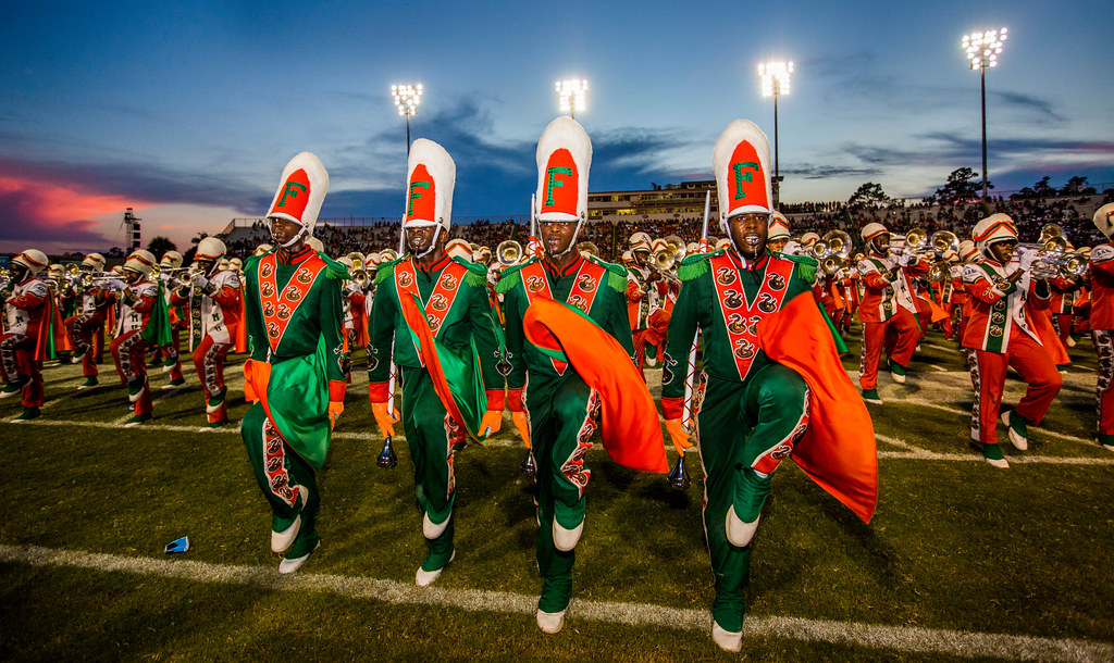 The Marching 100 Perform