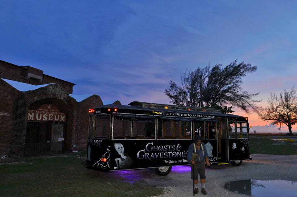 Ghost and Gravestone Trolley Tour