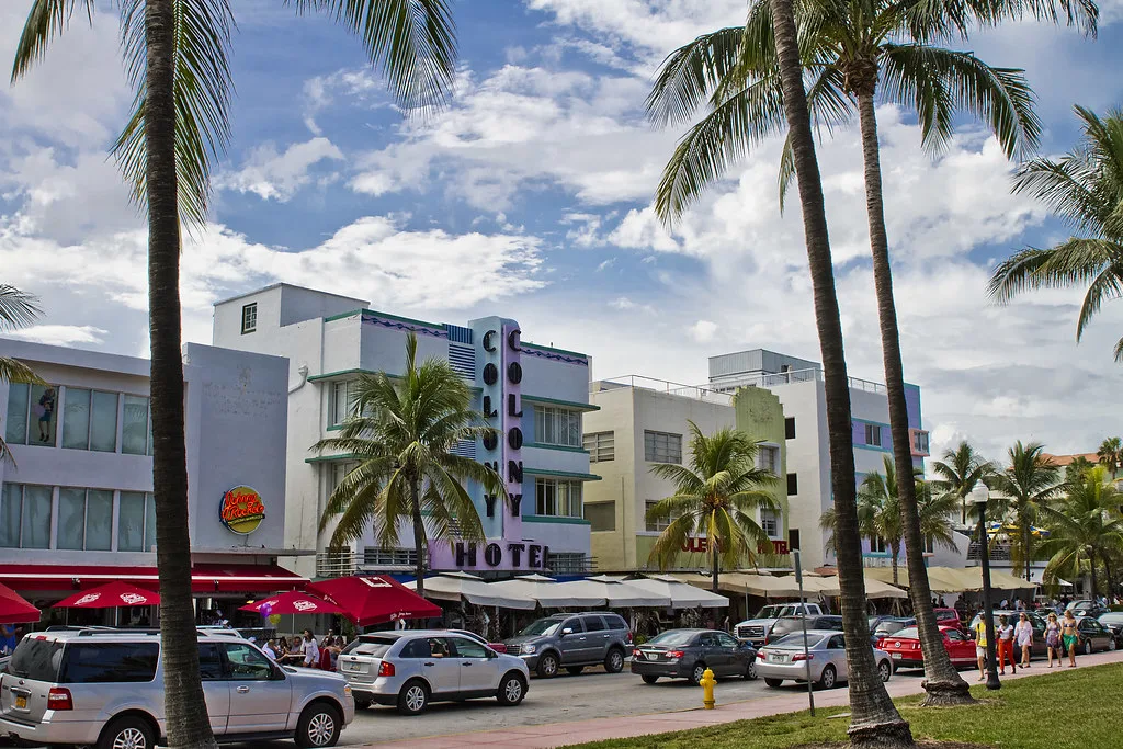 Miami South Beach Art Deco Historic District