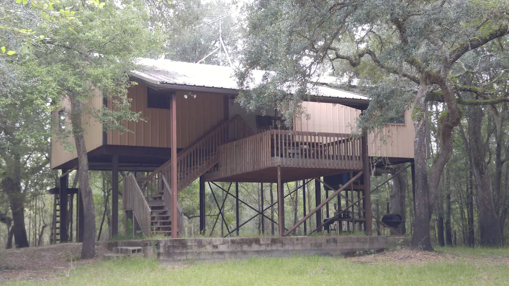 Suwannee-River-Cabin-24-Private-Wooded-Acres-500-Waterfront-Dock-Pets-ATV-OK