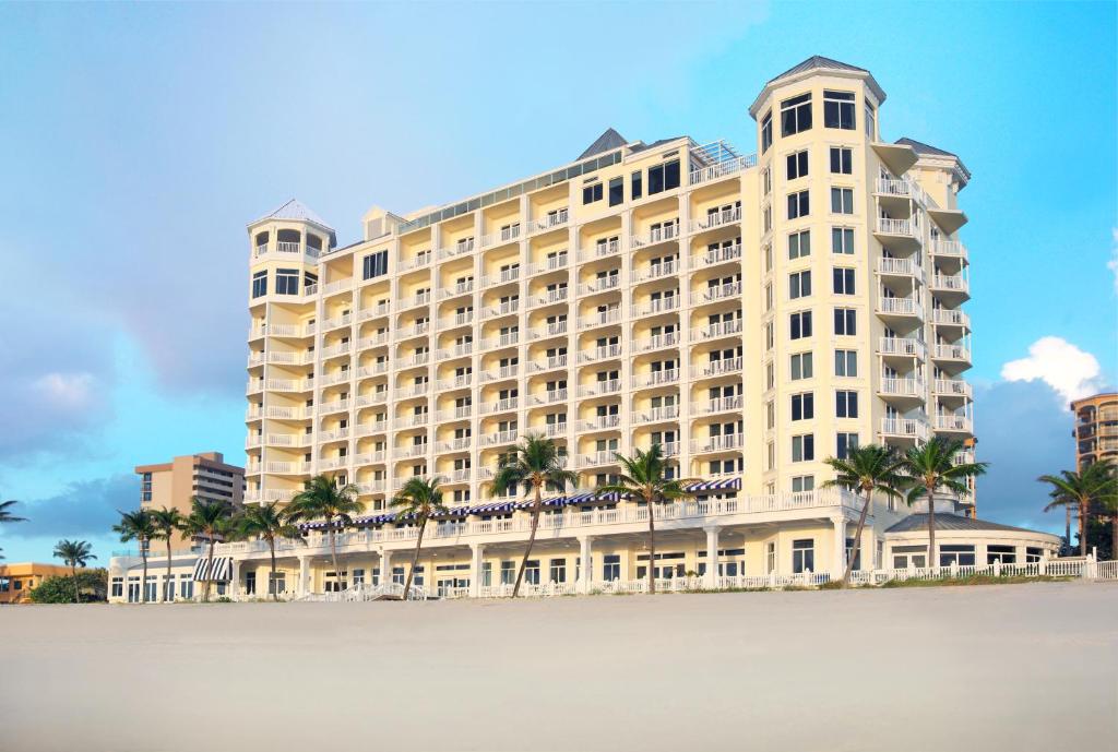 The Pelican Grand Beach Resort building by the beach, Fort Lauderdale
